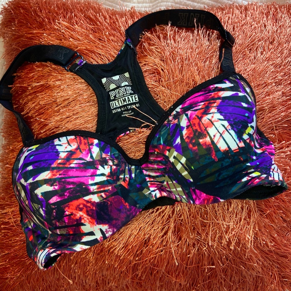 BUNDLE: Two PINK Ultimate Push Up Sports Bra’s